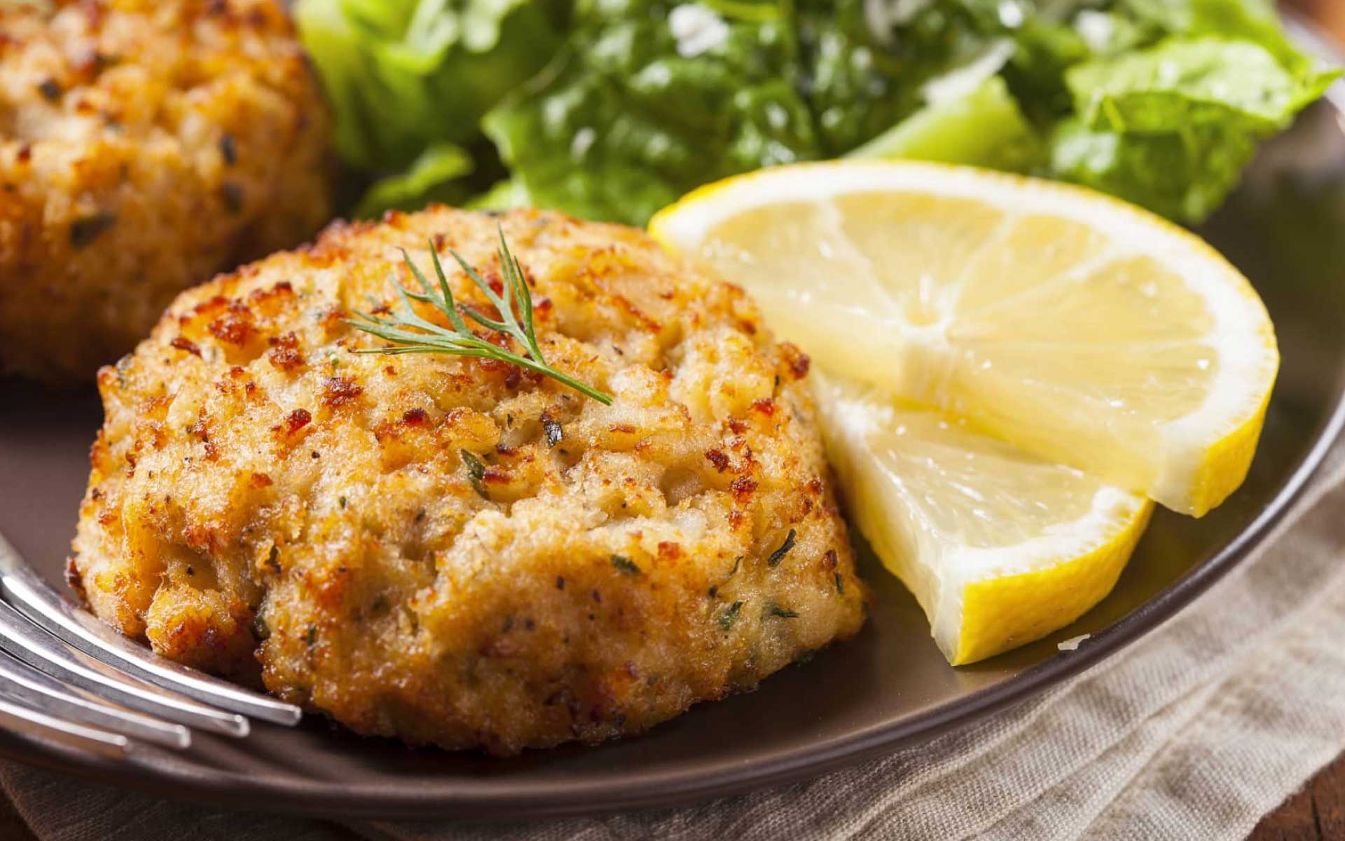 Nut and seed fish cakes