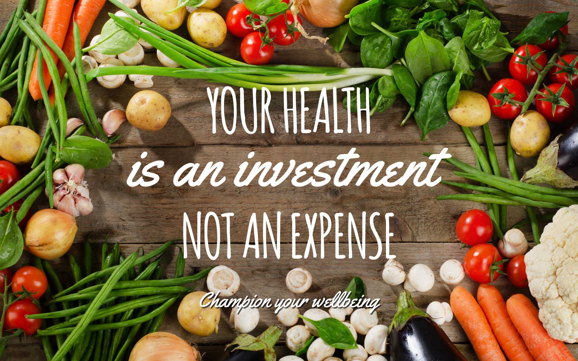 Your health is an investment