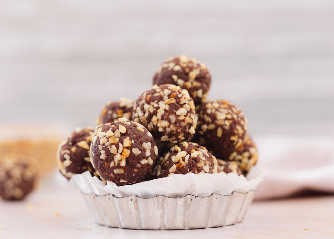 Chocolate Protein Hazelnut Bites Recipe