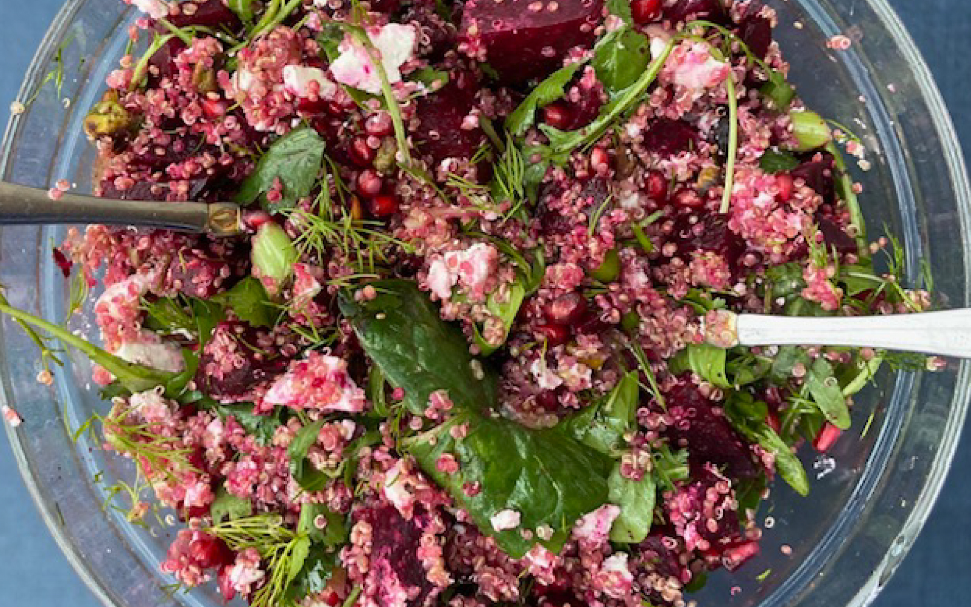 Beetroot, Feta & Quinoa Salad